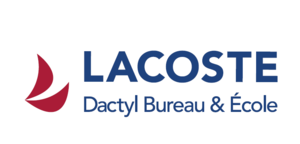 Logo Lacoste Dactyle Bureau et école